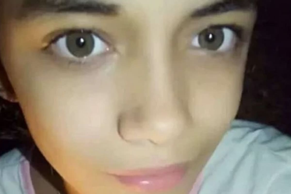 Morena Lavin tenía 13 años