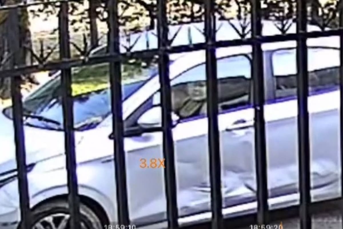 Morena Rial, al volante