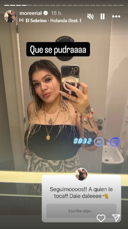 Morena Rial apuntó contra los famosos desde su Instagram