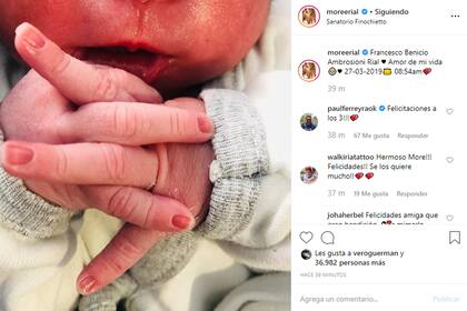 La primera imagen de Francesco