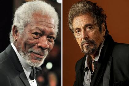 Morgan Freeman y Al Pacino, dos pesos pesados de Hollywood que trabajarán juntos en un nuevo thriller policial