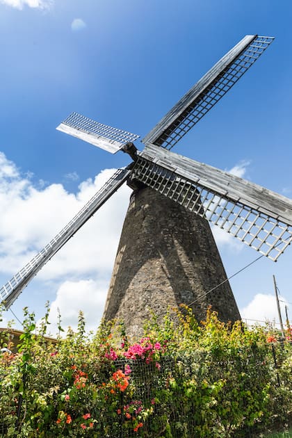 Morgan Lewis Sugar Mill, el único y más grande molino que sobrevive entero en la isla.