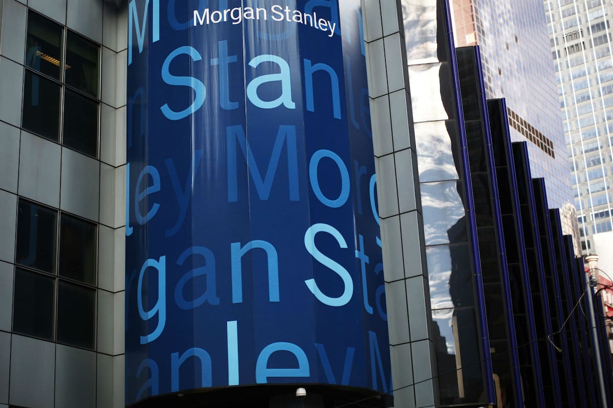 Morgan Stanley, en Wall Street.