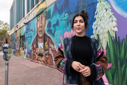 Morgan Zamora, coordinadora de política de prisiones del Ella Baker Center for Human Rights, fotografiada en Oakland, California, el pasado 25 de abril