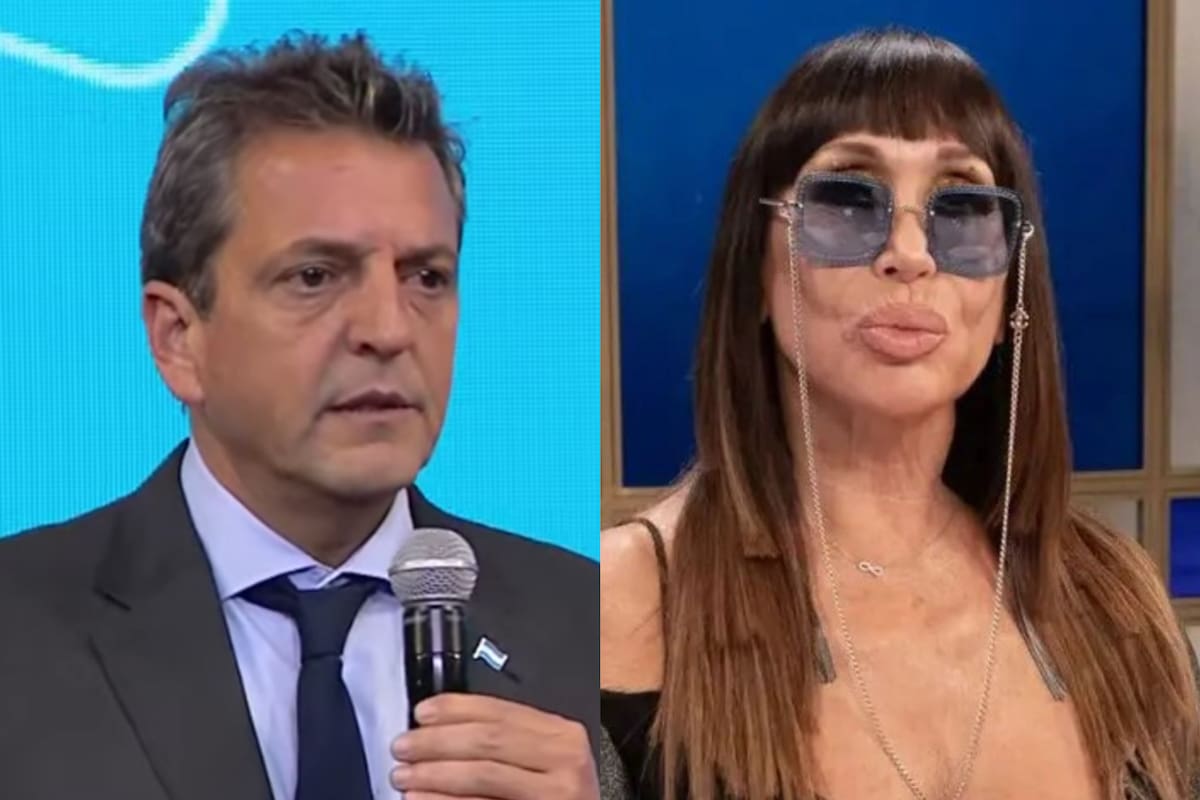 Moria Casán incomodó a Sergio Massa por una peculiar anécdota
