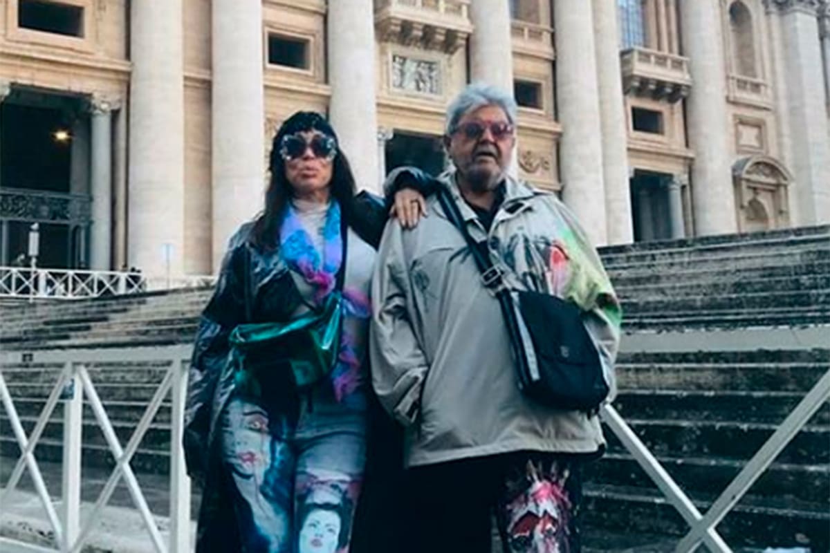 Moria Casán mantuvo un acaramelado diálogo en vivo con su nueva pareja, Humberto Poidomani