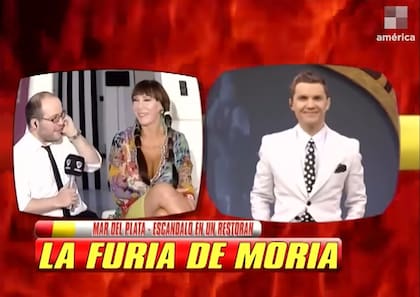 Moria Casán protagonizó un recordado escándalo durante una temporada en Mar del Plata (Captura: América TV)