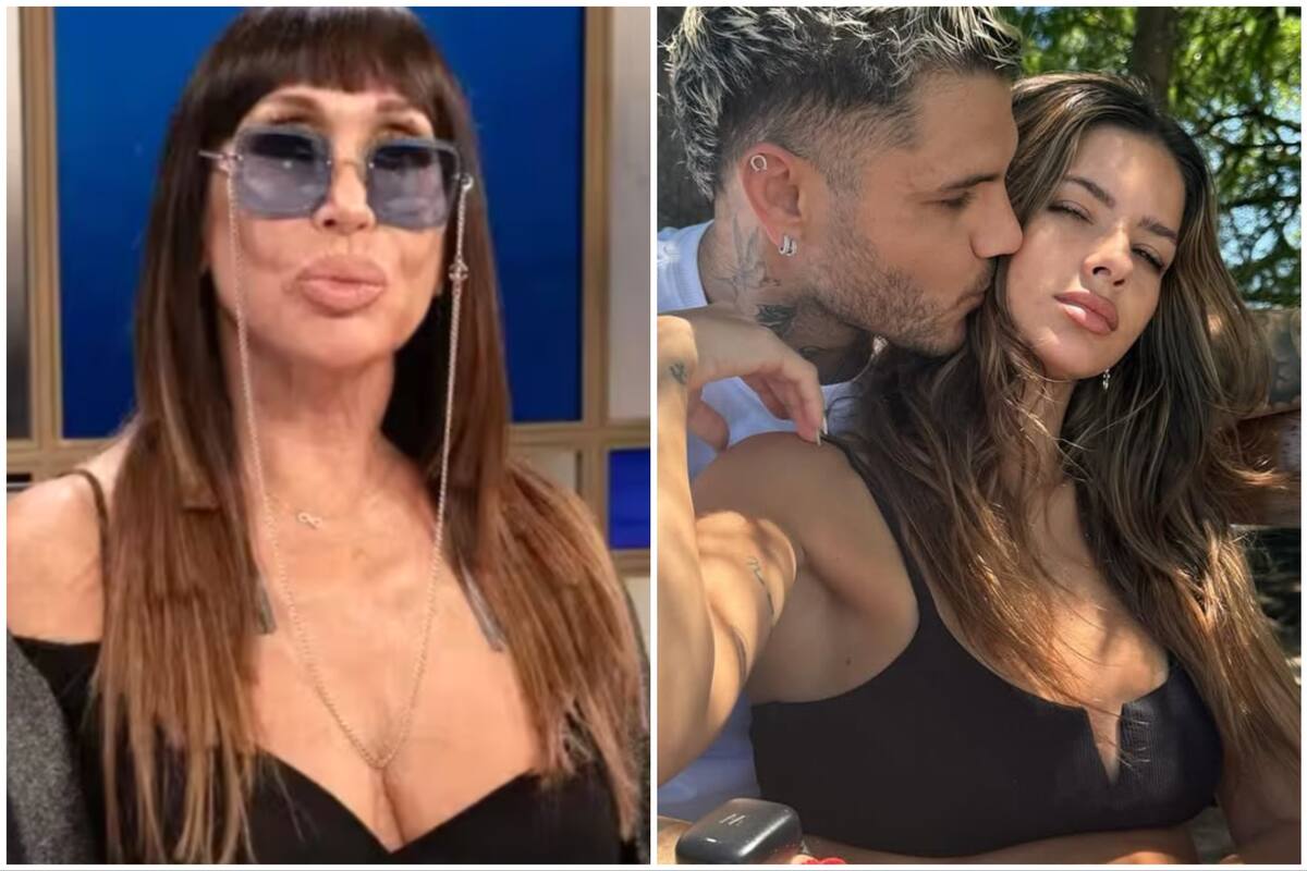 Moria Casán se refirió al noviazgo que tiene a todos en vilo (Foto: Instagram/@mesazarg y @sangrejaponesa)