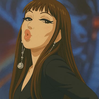 Moria Casán se vería así en el Studio Ghibli