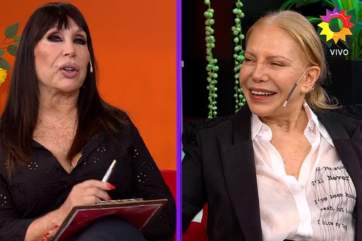 Moria Casán y Cecilia Roth hablaron de todo esta mañana en el programa de la diva