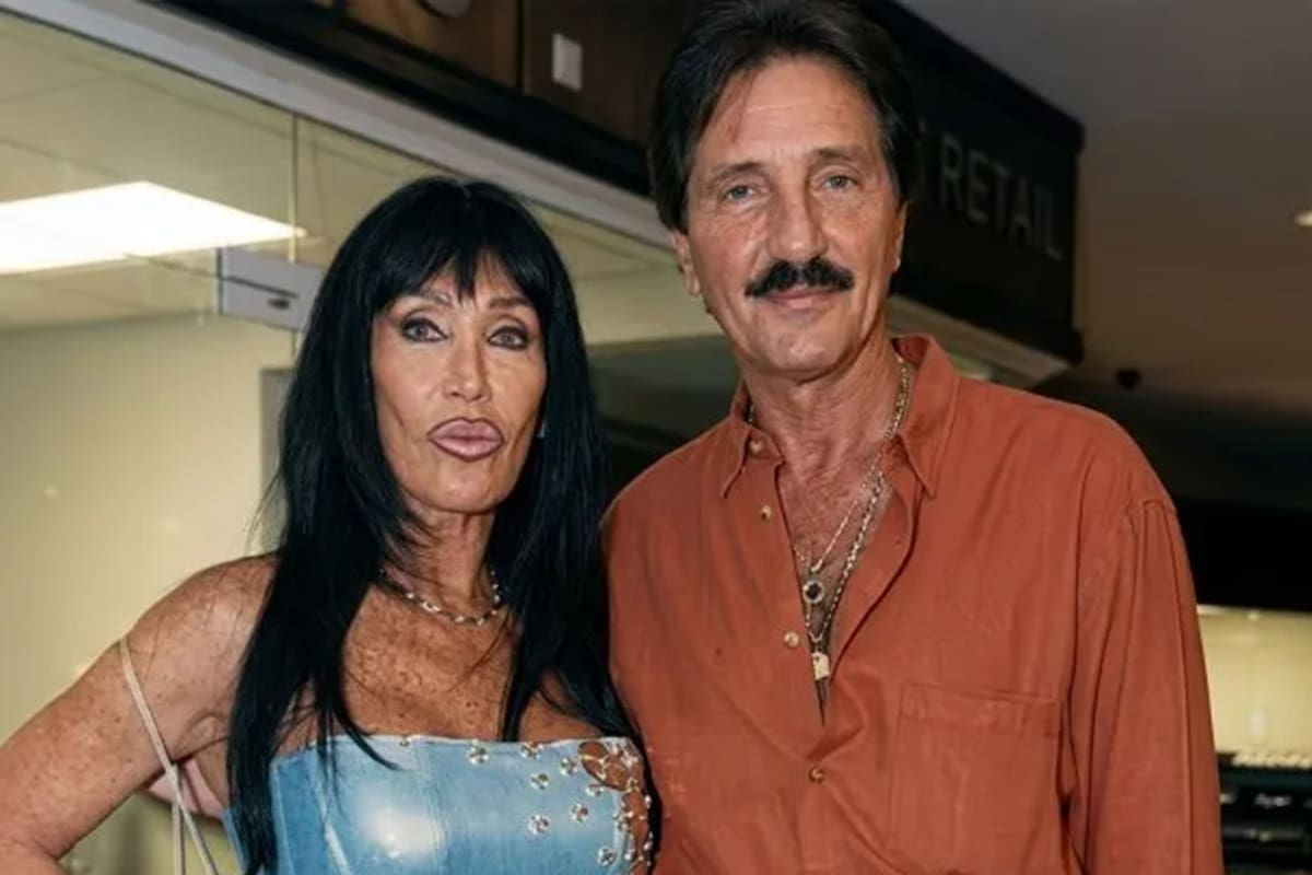 Moria Casán y Luis Vadalá