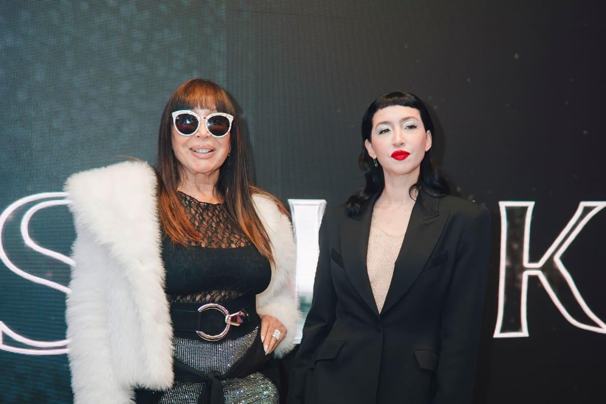 Moria Casán y Sofía Gala presentes en el primer año de Skinko.