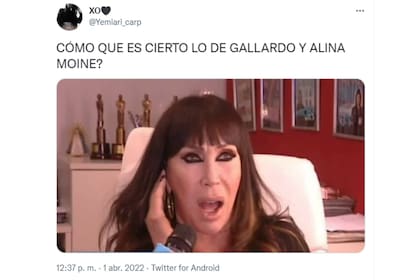 Moria es protagonista de cientos de memes (Captura Twitter)