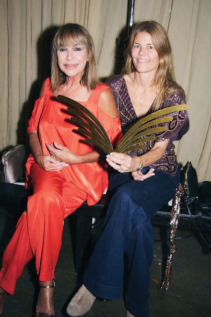 Morita Peralta Ramos y su mamá Mora Furtado.