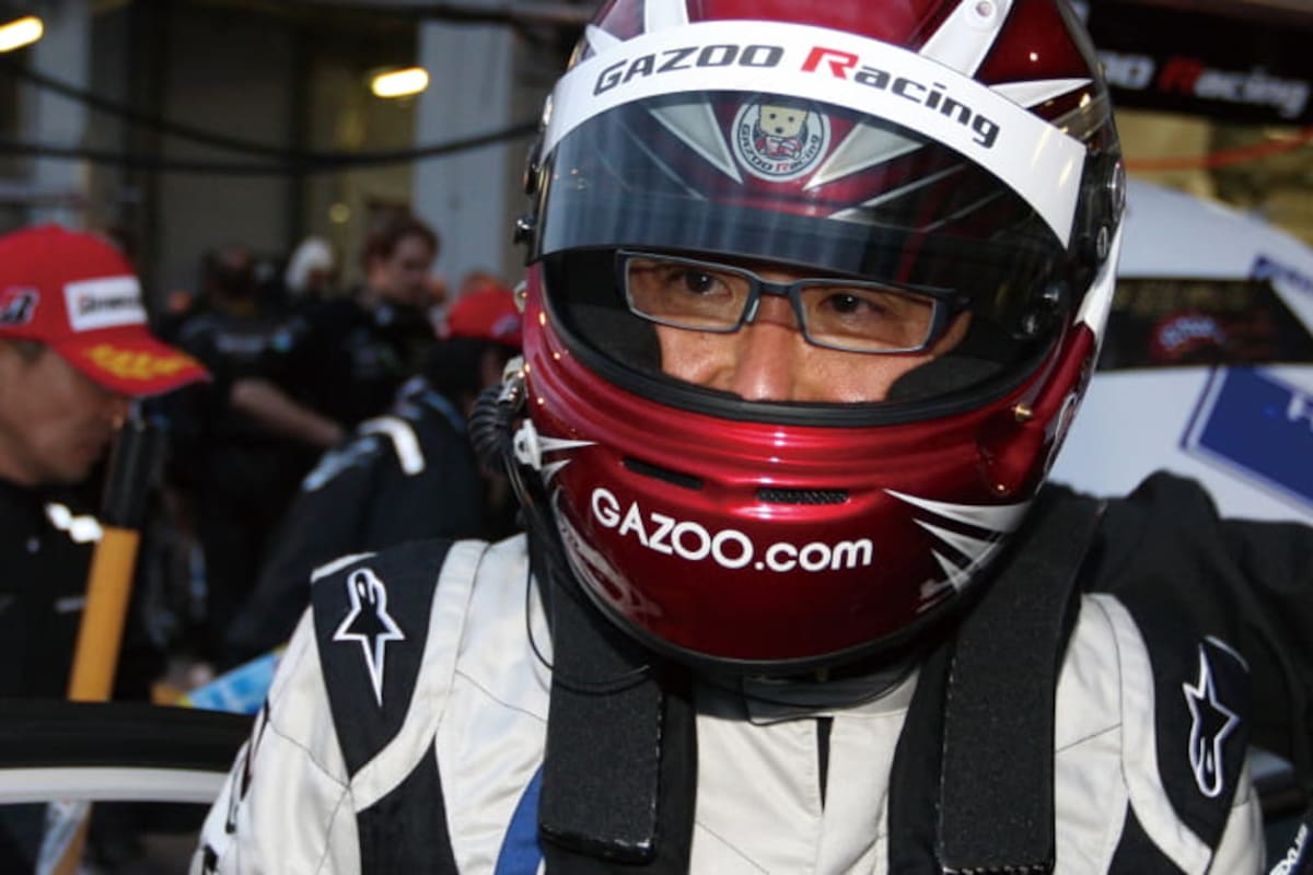 "Morizo" en una carrera del 2009 (Toyota Gazoo Racing / Toyota Motor Corporation)