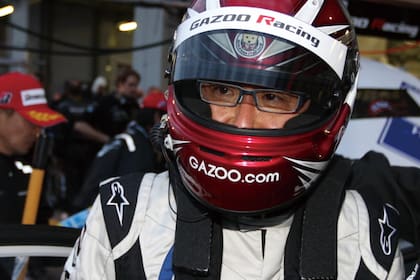 "Morizo" en una carrera del 2009 (Toyota Gazoo Racing / Toyota Motor Corporation)