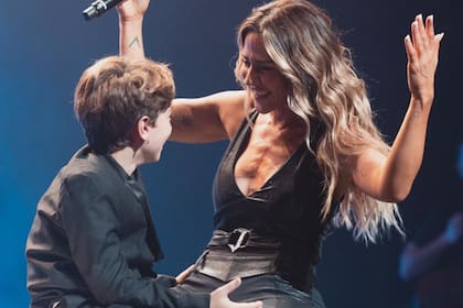 Morrison acompañó a Jimena en su primer show (Foto Instagram @jmena)