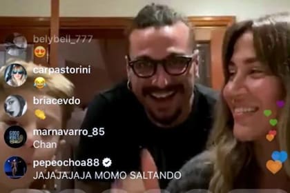 Morrison, Daniel Osvaldo y Jimena Barón, en cuarentena