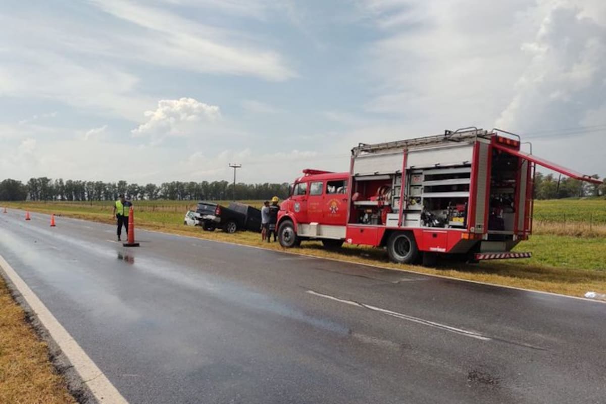 Mortal choque frontal del hijo de Ramón Díaz, Michael, cerca de la ciudad de 9 de Julio