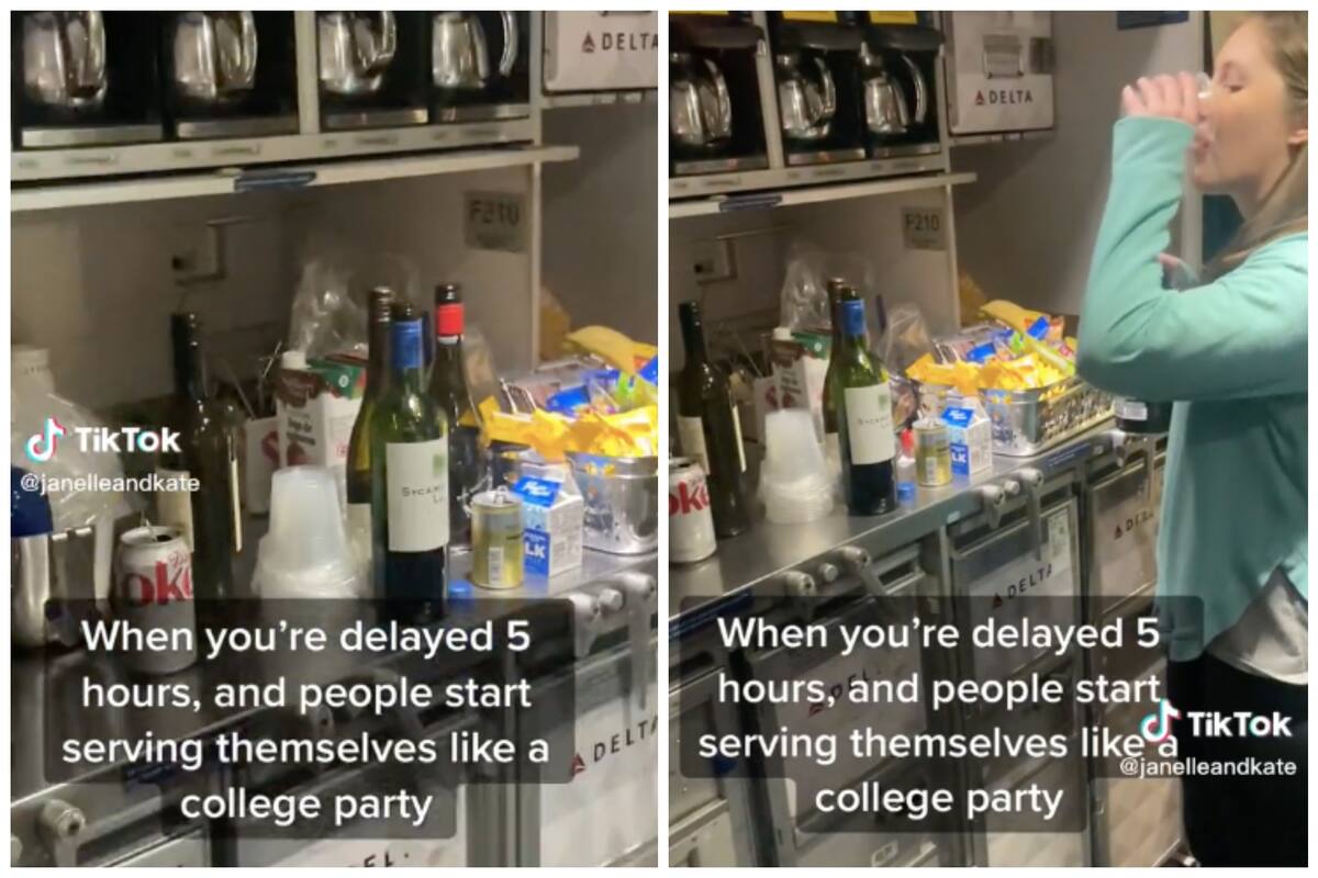 Mostraron lo que organizaron los pasajeros luego de que el vuelo se retrasó por cinco horas