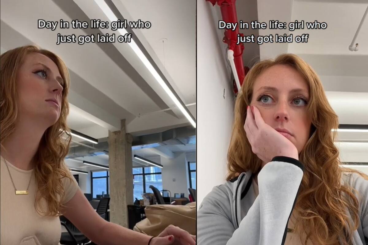 Mostró cómo era un día de su vida y en plena grabación recibió un dura noticia