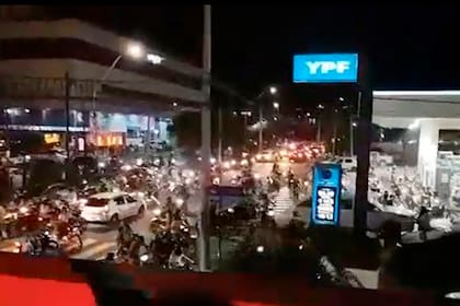 Motociclistas invaden la capital en Catamarca
