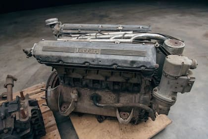 Motor del Ferrari 500 Mondial Spider