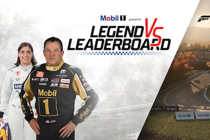 Motorsports icons including Tony Stewart and Jamie Chadwick to race gamers in-game and on-track in Legend vs. Leaderboard Rival Events. (Graphic: Business Wire)