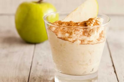 Mousse de manzana