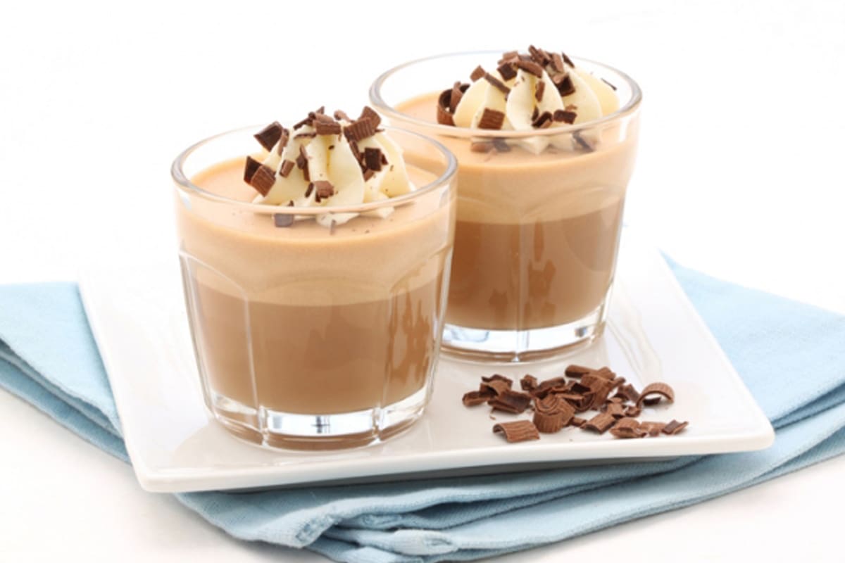 Mousse de dulce de leche