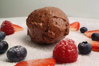 Mousse de palta y chocolate