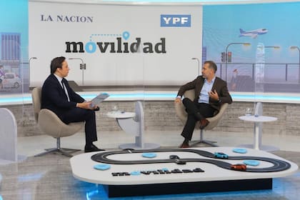 José Del Rio (LA NACION) y Mauricio Martin (YPF)