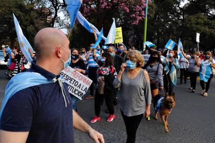 Movilización del 26A frente a la legislatura de la ciudad de Tucumán