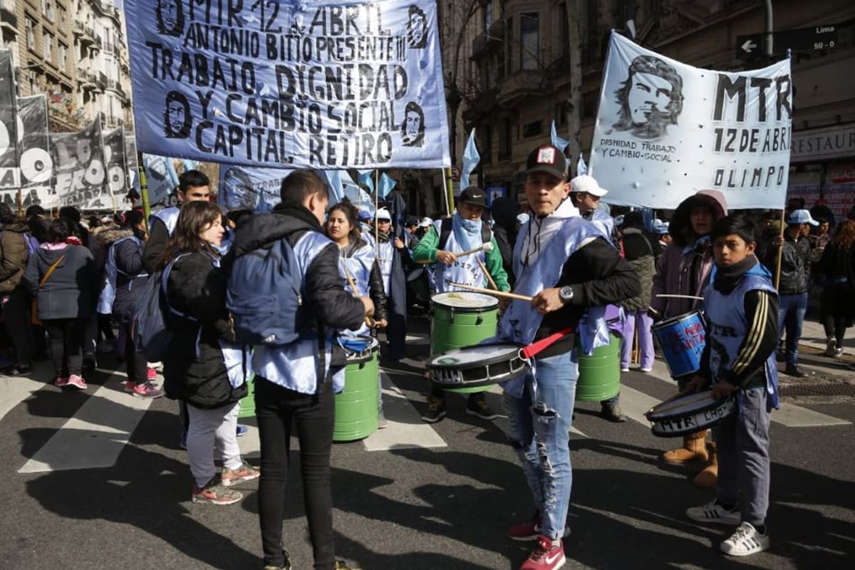Movimientos sociales convocaron una "jornada nacional solidaria en todo el país"