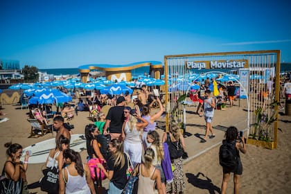 Movistar estará en Playa Grande durante los meses de enero y febrero.