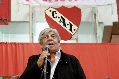 Moyano presentará el balance de Independiente en los próximos días
