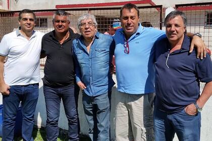 Moyano y Tapia en el amistoso de hoy entre el Rojo y Barracas Central