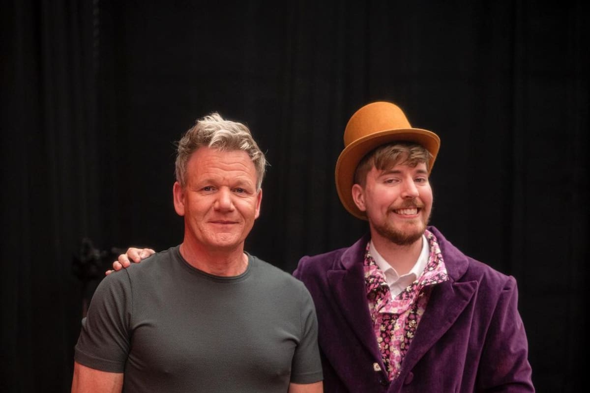 Mr. Beast recreó la fábrica de chocolates de Willy Wonka y repartió un millonario premio entre los participantes