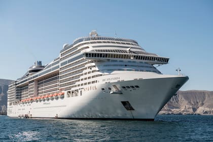 MSC Splendida recorre Buenos Aires, Punta del Este y las costas de Brasil
