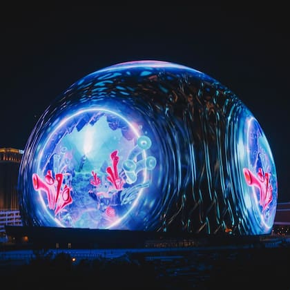 MSG Sphere, el nuevo edificio emblema en Las Vegas