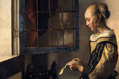 Muchacha leyendo una carta en la ventana abierta, Johannes Vermeer, 1657-59