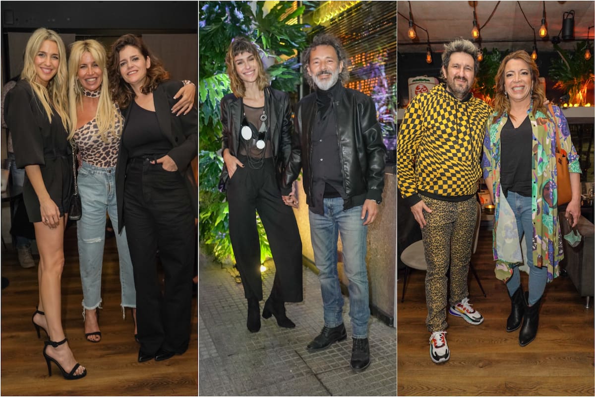 Muchas celebridades coincidieron en un evento en la noche porteña
