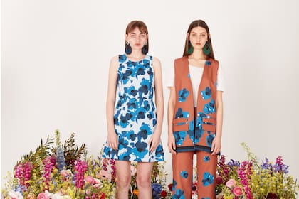 Universo de flores para la propuesta de Mila Kartei