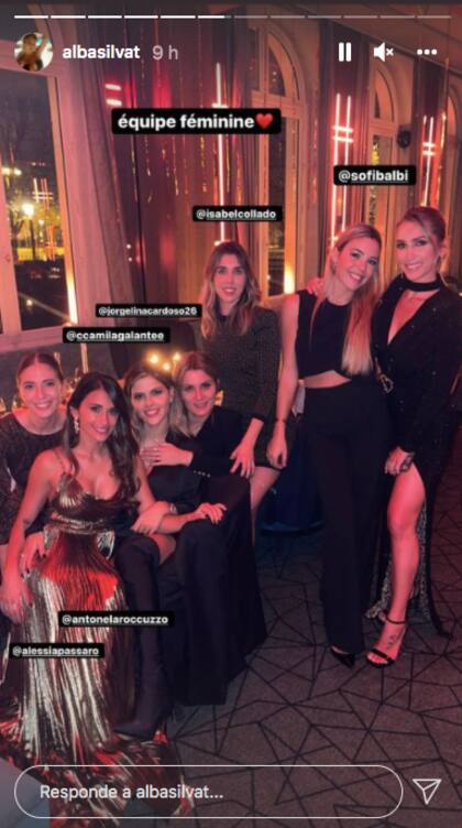 El posteo de Alba Silva en su cuenta de Instagram