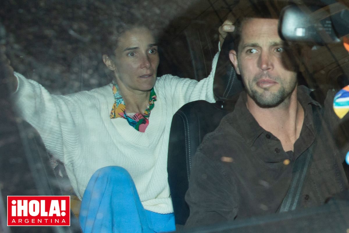 ¡Mucho amor! Yago Lange ya había visto la obra el domingo pasado, pero volvió a sentarse en la butaca de la función de ayer miércoles para ver a su novia.