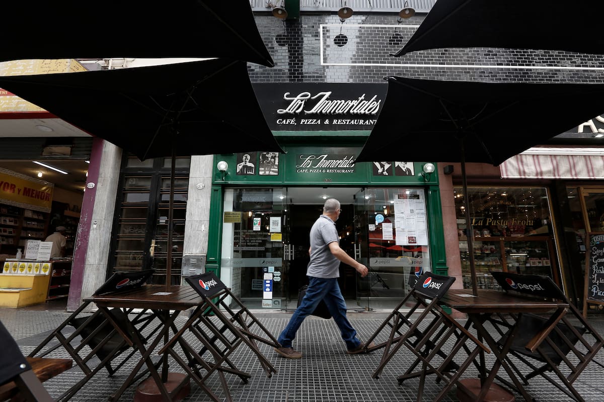 Muchos bares, restaurantes y pizzerías emblemáticas y centenarias de la Avenida Corrientes podrían cerrar por la crisis económica