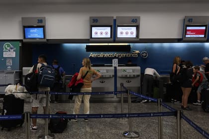 Muchos de los pasajeros desconocían la medida gremial