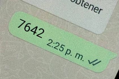 Muchos jóvenes se envían la cifra "7642" a través de WhatsApp, ¿cuál es su significado?