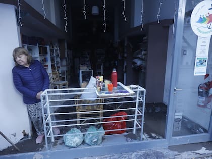 Muchos locales quedaron sin sus vidrieras