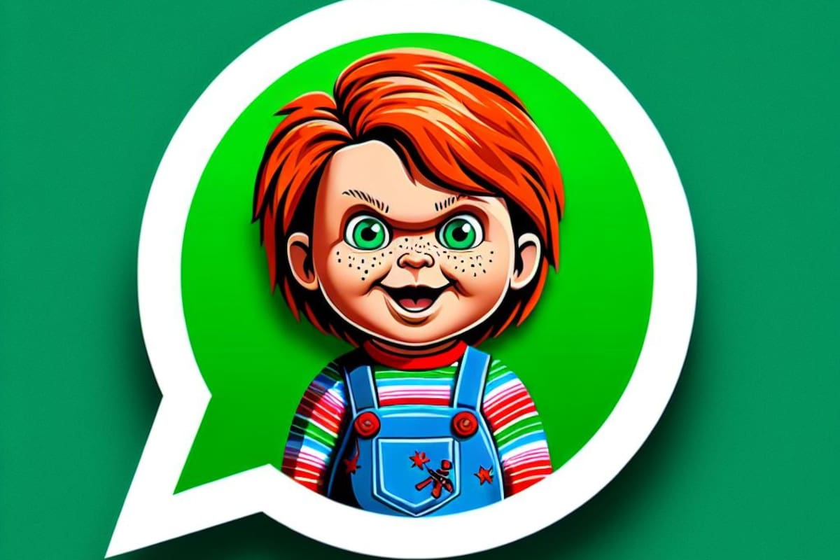 Muchos quieren utilizar el "modo Chucky" de WhatsApp